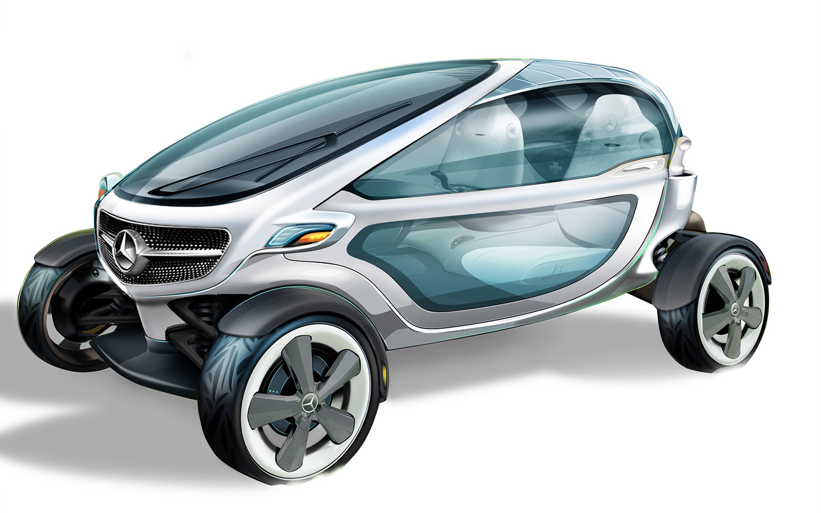 2013, Mercedes, Benz, Vision, Golf, Cart, Design, Concept, Sports, Fw Wallpaper