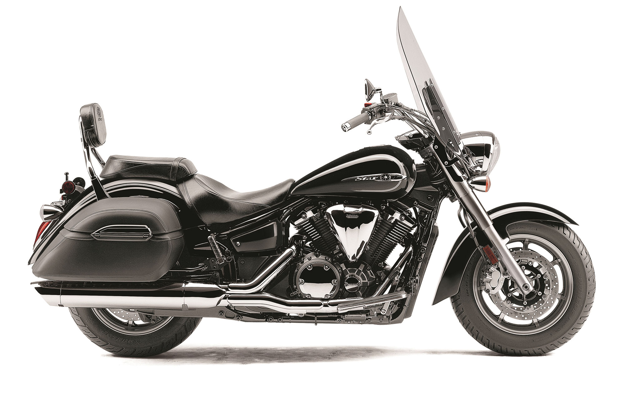 2014, Yamaha, V star, 1300, Tourer, Bike, Motorbike Wallpaper