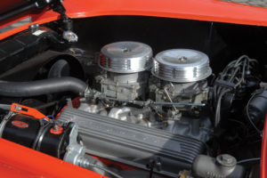1957, Chevrolet, Corvette, C 1, Supercar, Muscle, Retro, Engine