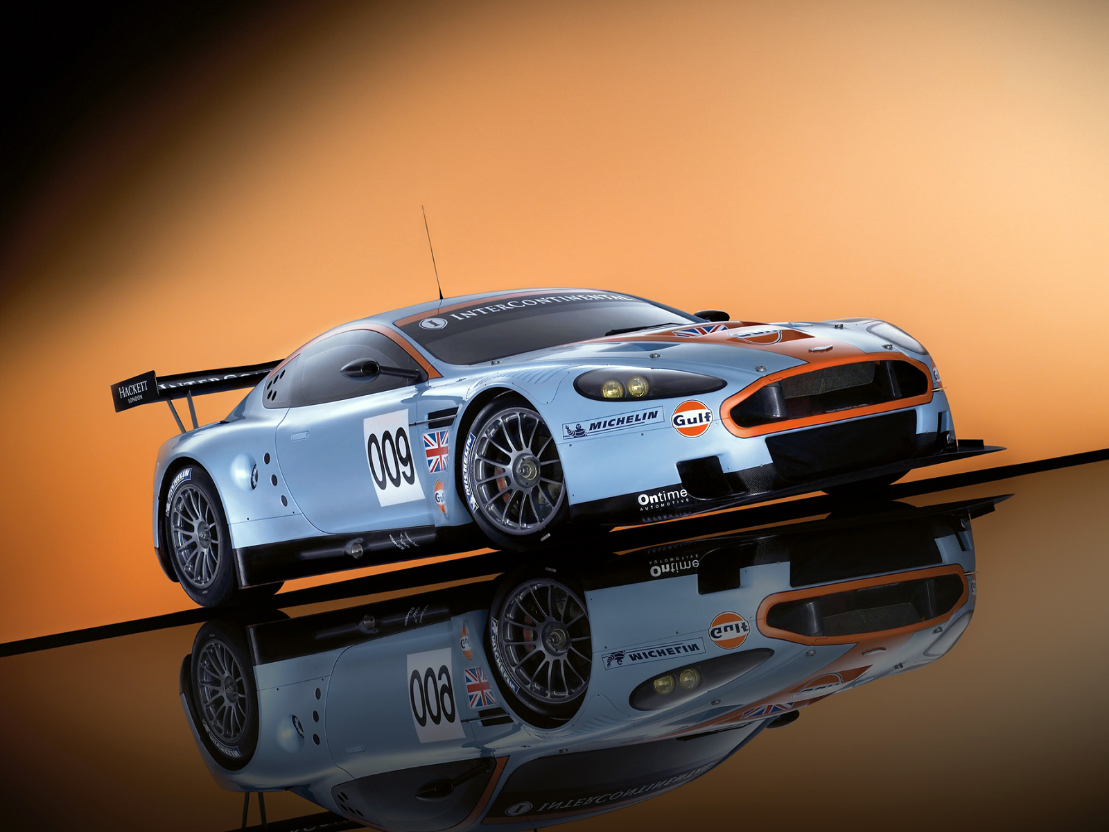 2008, Aston, Martin, Dbr9, Gulf, Oil, Livery, Race, Racing, Gd Wallpaper
