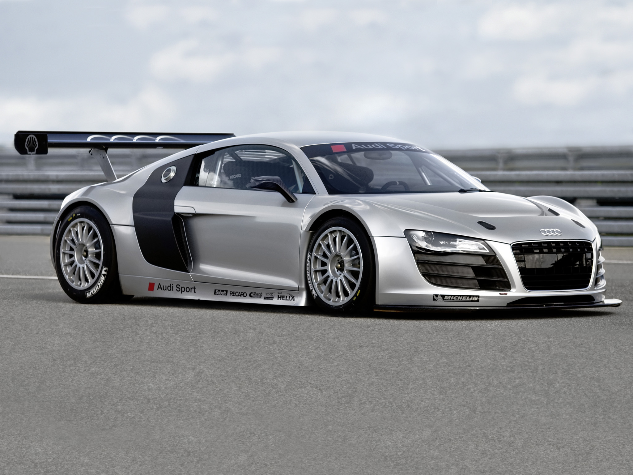 2008, Audi, R8, Lms, Prototype, Supercar, Race, Racing, Gt3 Wallpaper