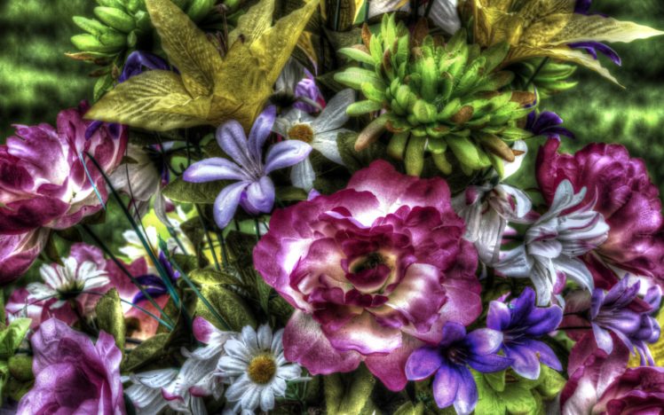flowers, Bouquet, Hdr HD Wallpaper Desktop Background