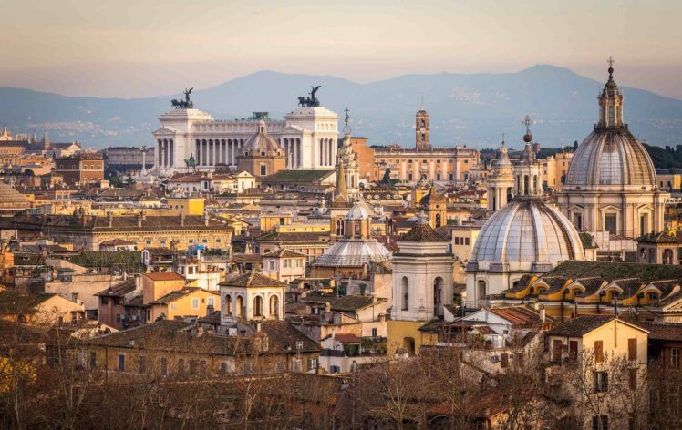 panorama, City, Rome, Italy HD Wallpaper Desktop Background