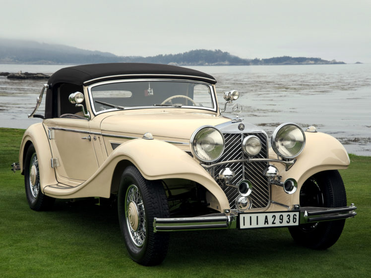 1933, Mercedes, Benz, 290, Cabriolet, A, W18, Luxury, Retro HD Wallpaper Desktop Background