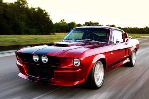 ford, Vehicles, Ford, Mustang, Red, Cars
