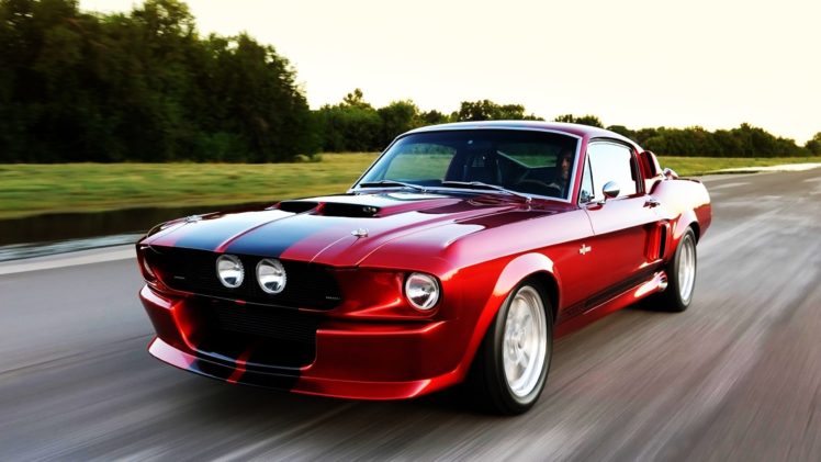 ford, Vehicles, Ford, Mustang, Red, Cars HD Wallpaper Desktop Background