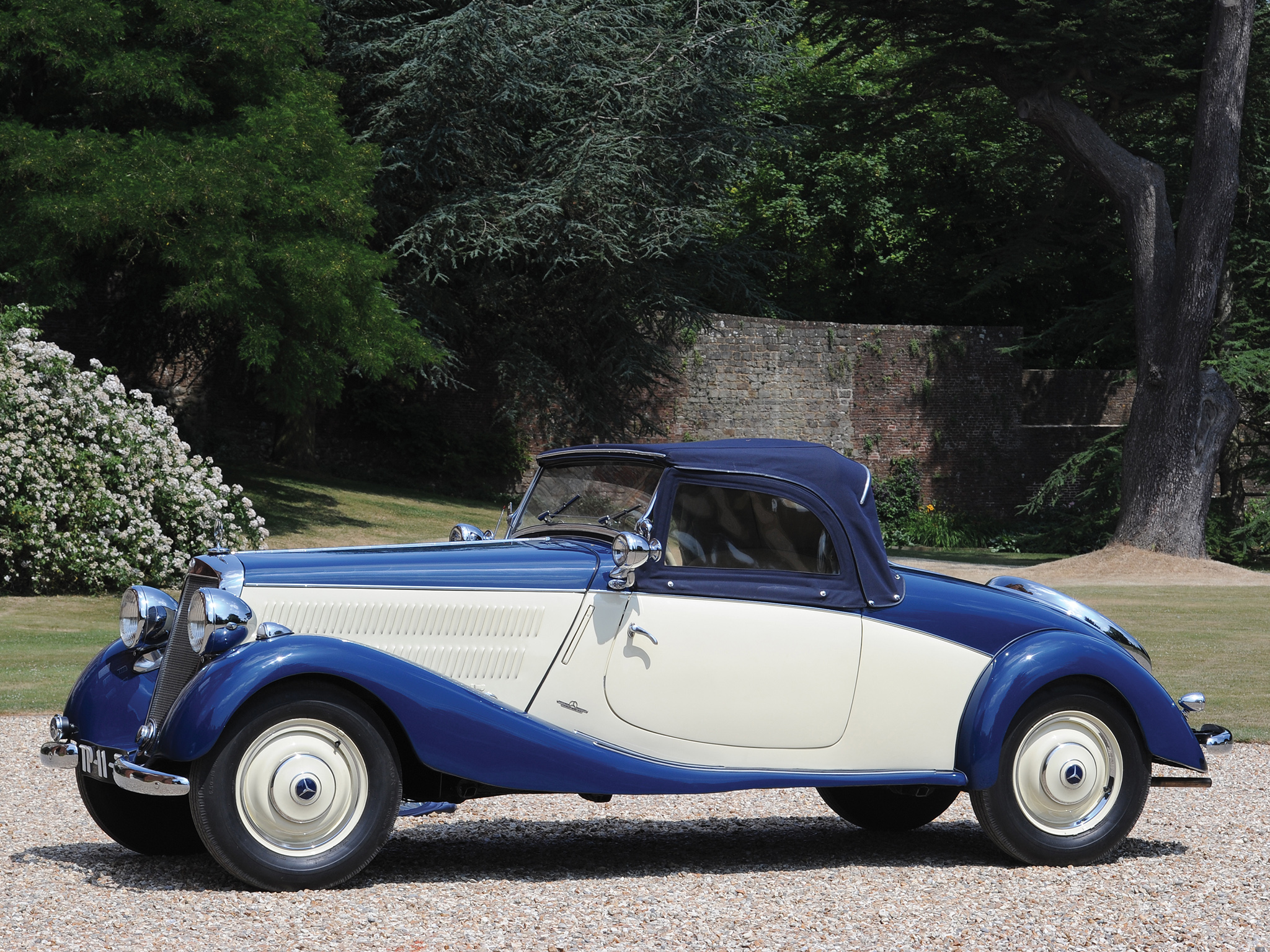 1935, Mercedes, Benz, 170, V, Cabriolet, A, W136i, Retro, Luxury Wallpaper