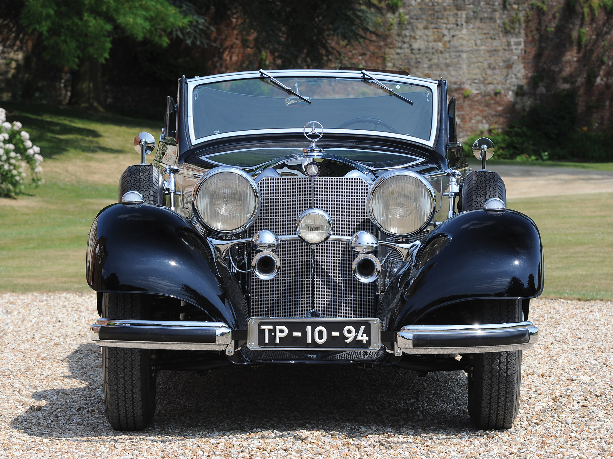 1937, Mercedes, Benz, 540k, Cabriolet, B, Luxury, Retro Wallpaper