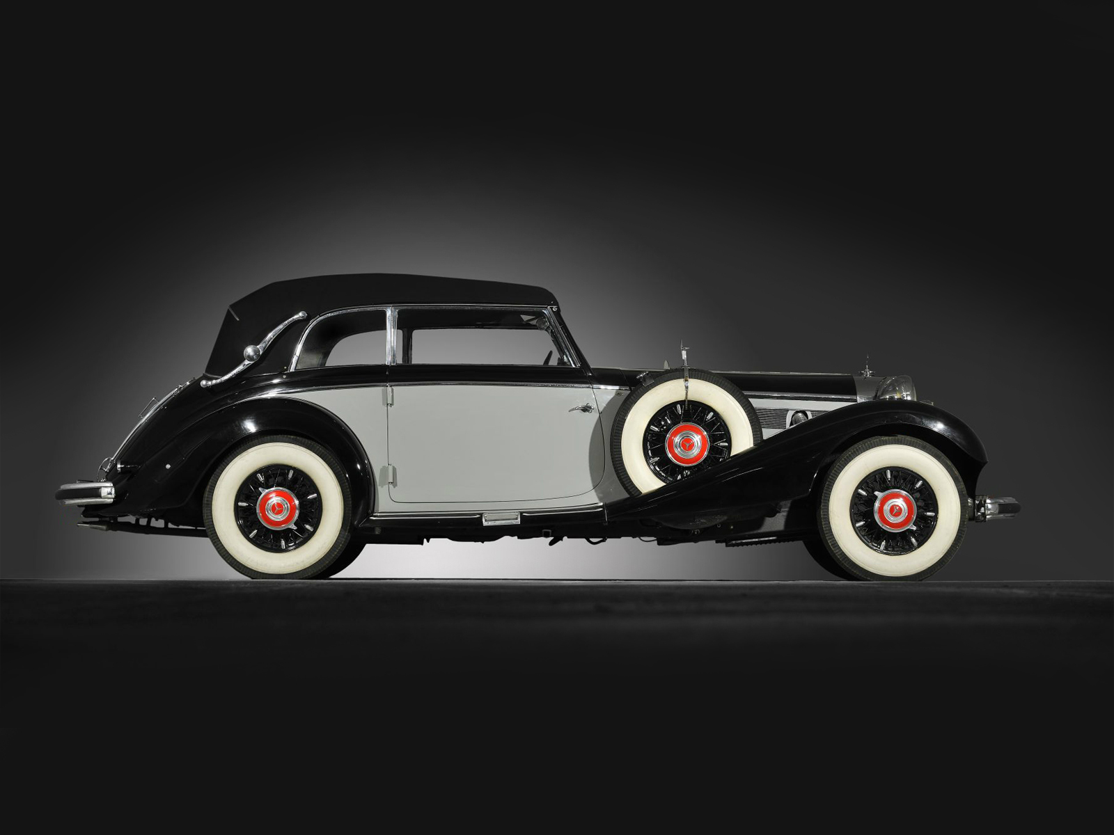 1937, Mercedes, Benz, 540k, Cabriolet, B, Luxury, Retro, Hf Wallpaper