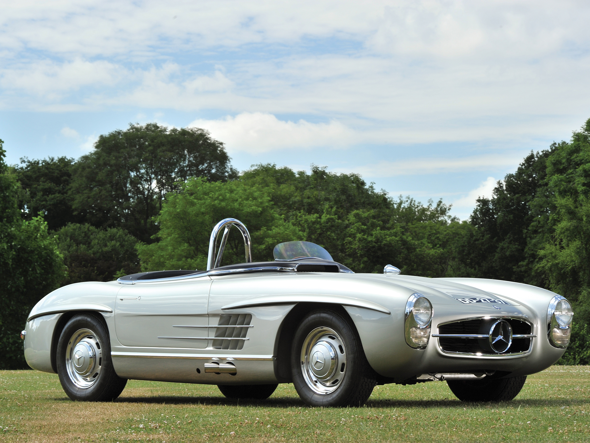 1957, Mercedes, Benz, 300, Sls, W198, Retro, Supercar, Hr Wallpaper