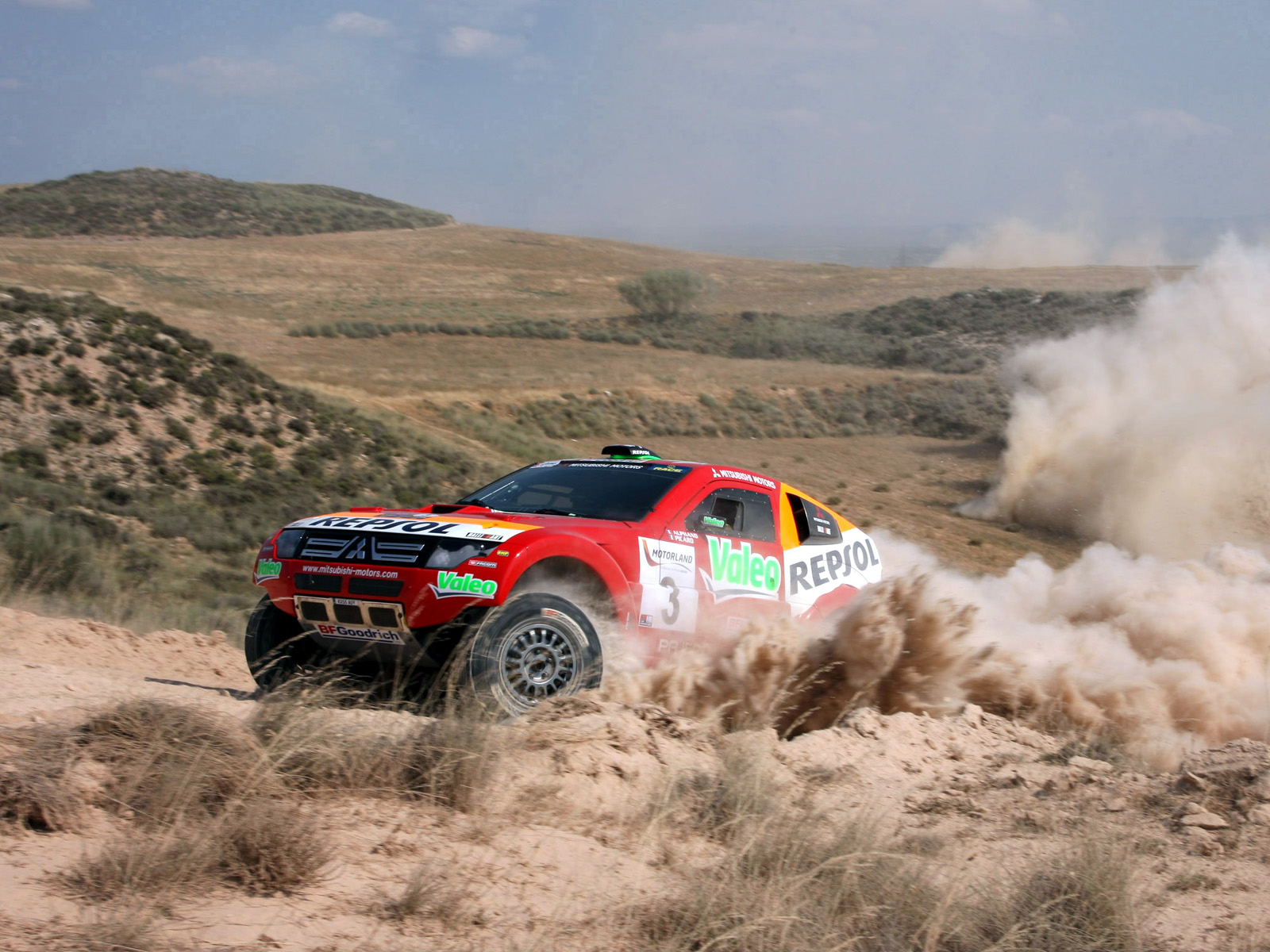 2007, Mitsubishi, Pajero, Montero, Evolution, Mpr13, Dakar, Race, Racing, Suv, Offroad Wallpaper