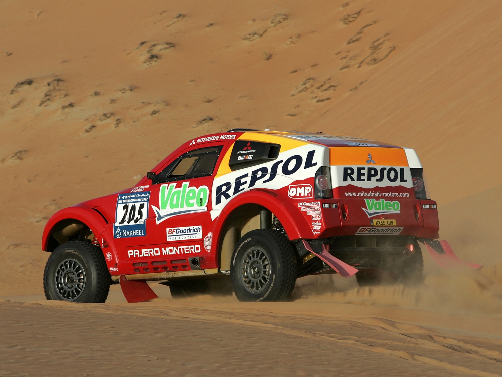 2007, Mitsubishi, Pajero, Montero, Evolution, Mpr13, Dakar, Race, Racing, S...
