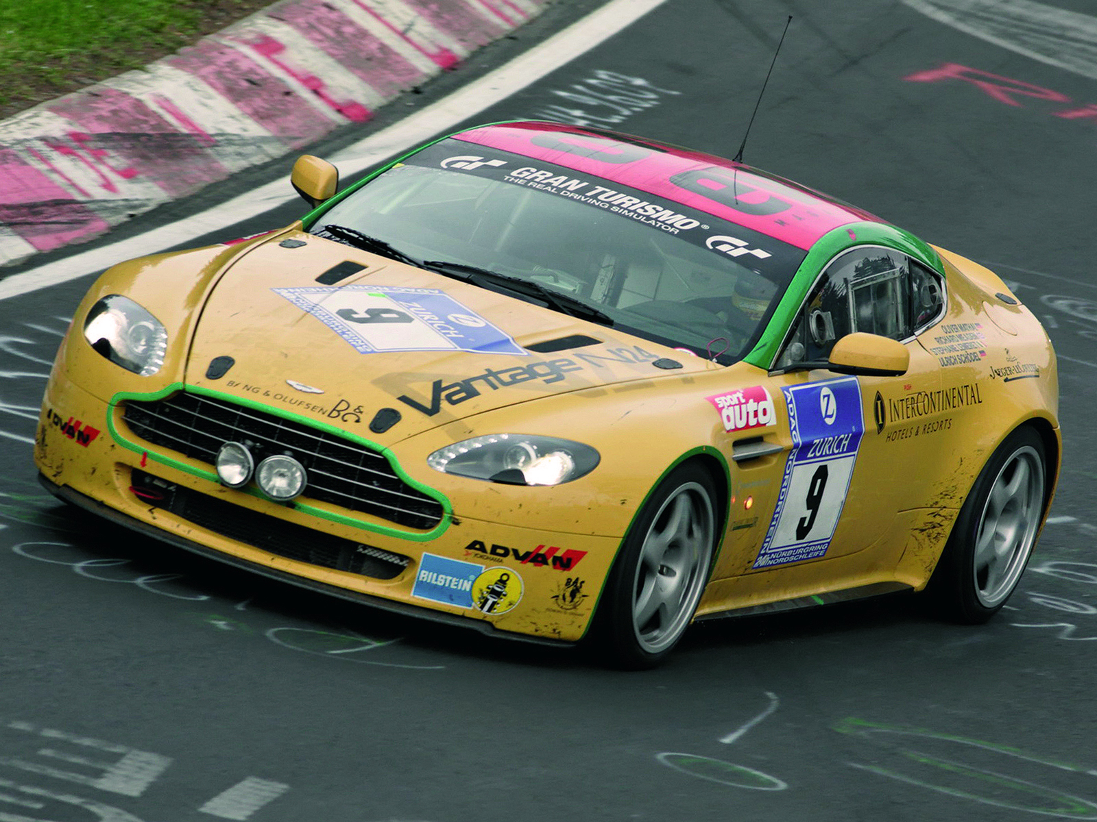 2007, Aston, Martin, V8, Vantage, N24, Race, Racing, Supercar, V 8