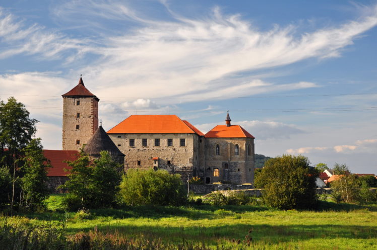 castle, Czech, Republic, Sky, Cities HD Wallpaper Desktop Background