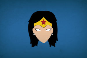 heroes, Comics, Vector, Graphics, Wonder, Woman, Head, Superhero