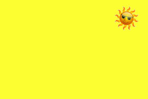 sun, Sunglasses, Yellow, Smile, Smiley, Minimalism
