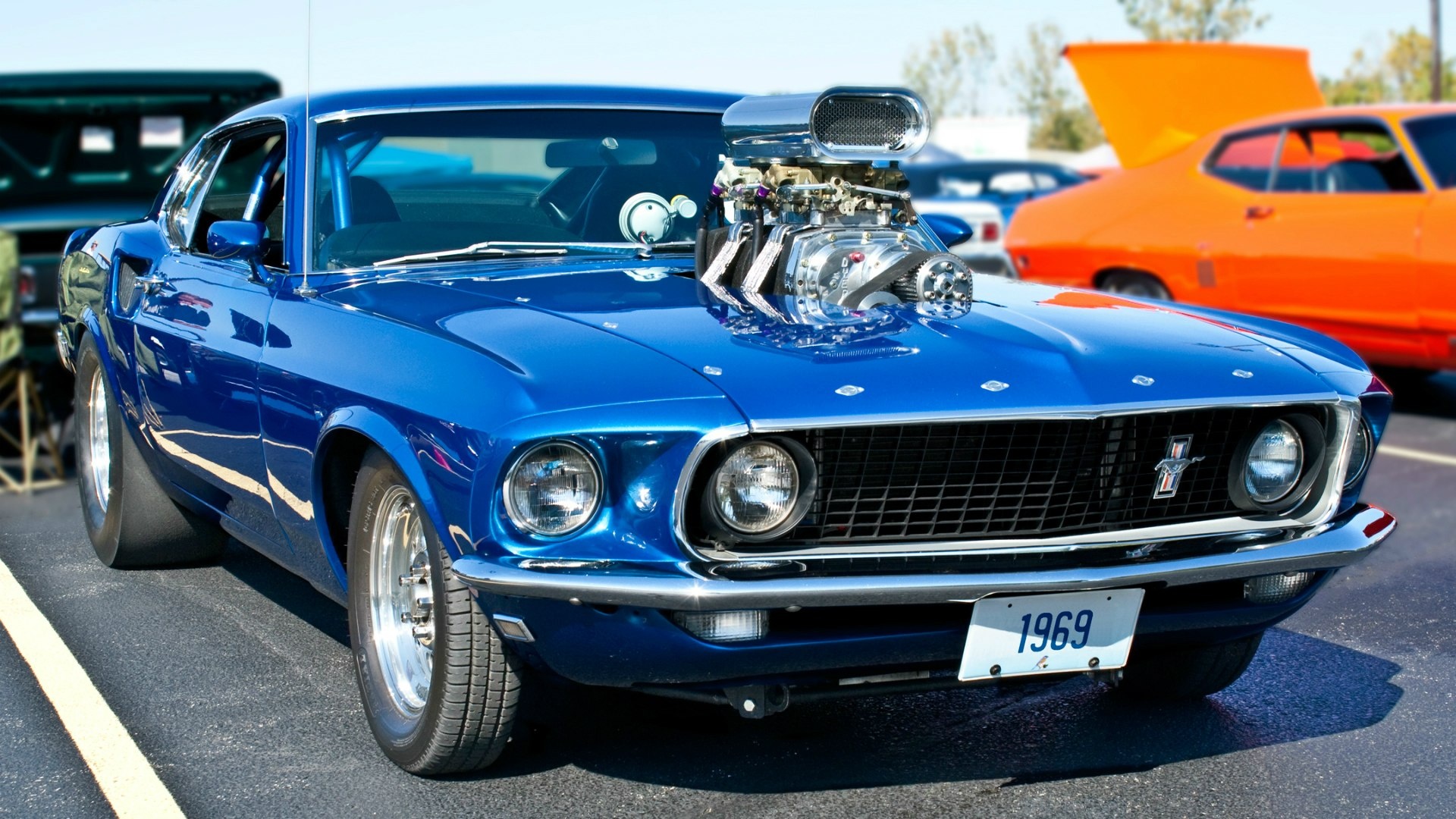 Ford Mustang 1969 спереди