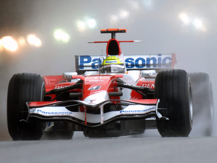 2007, Toyota, Tf107, Formula, One, Formula 1, F 1, Race, Racing HD Wallpaper Desktop Background