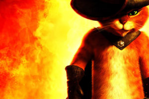 puss, In, Boots, Red, Hat, Fire, Cat, Cats, Fantasy, Movies
