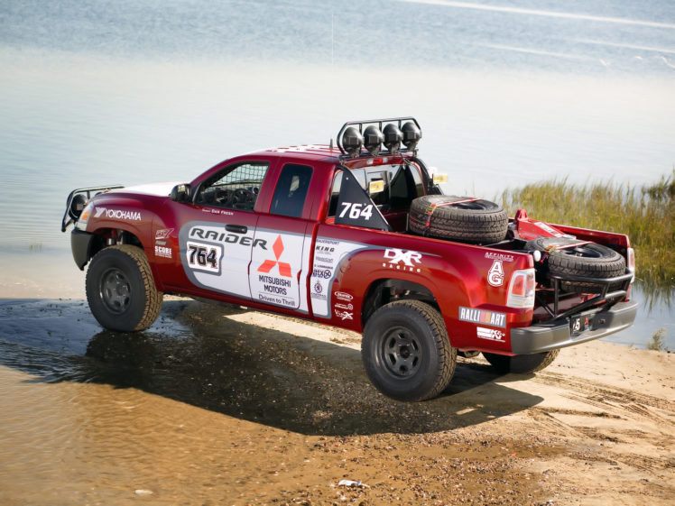 2006, Mitsubishi, Raider, Baja, Race, Racing, Truck, Pickup, Offroad HD Wallpaper Desktop Background