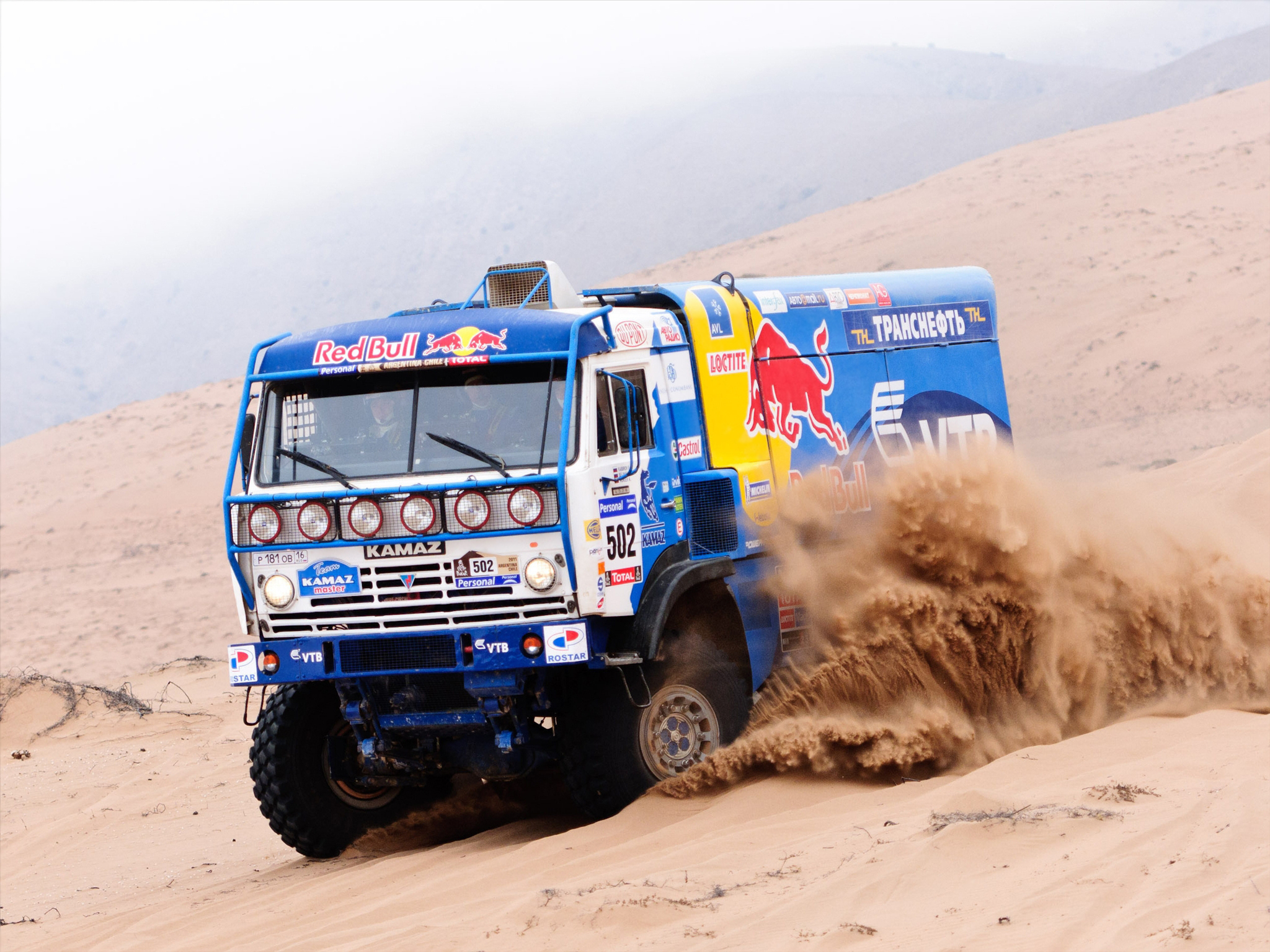 2007, Kamaz, 4326 9, V k, Dakar, Offroad, 4x4, Race, Racing, Truck Wallpaper