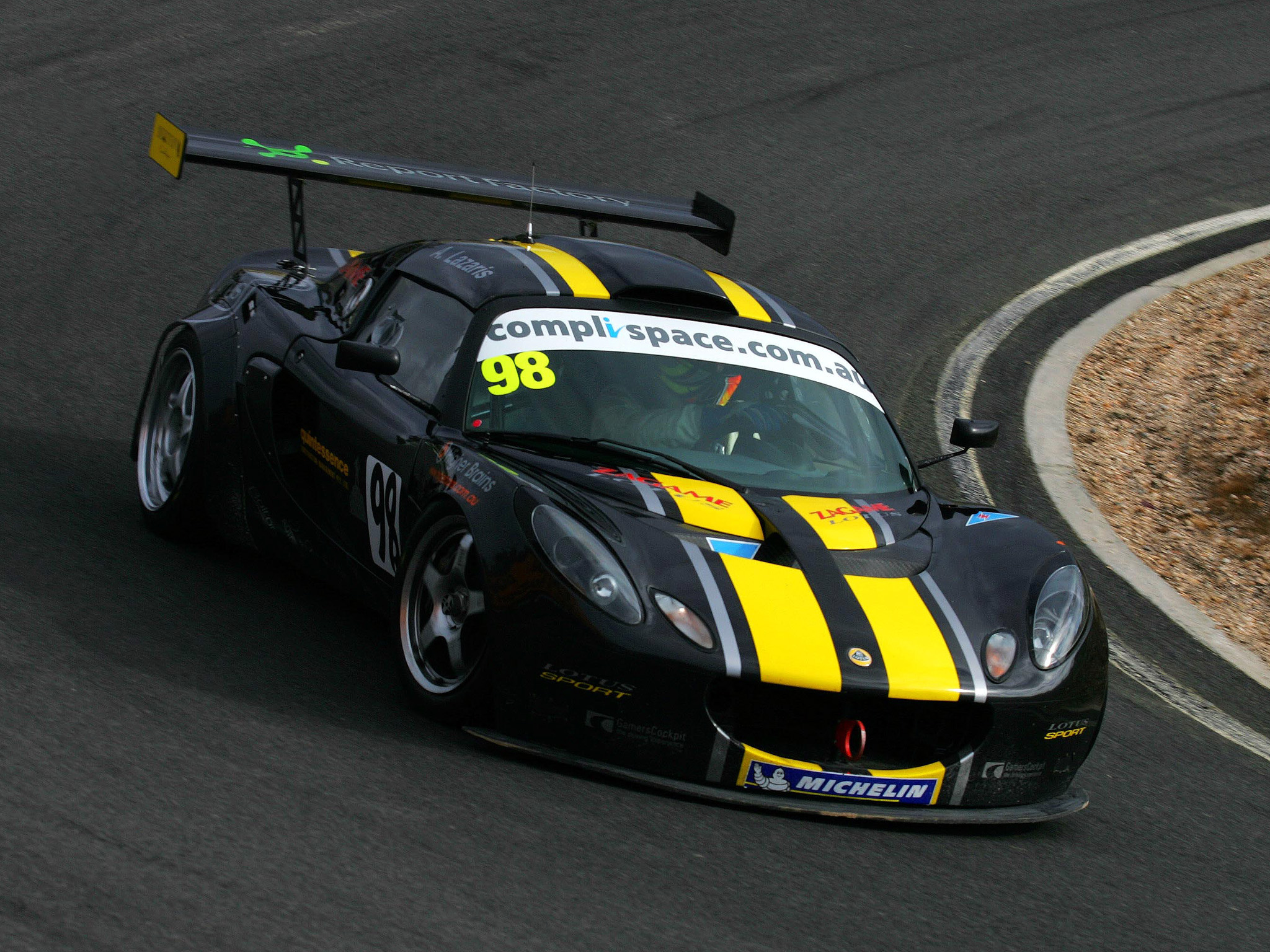2006, Lotus, Sport, Exige, Gt3, Supercar, Supercars, Race, Racing, Gr Wallpaper