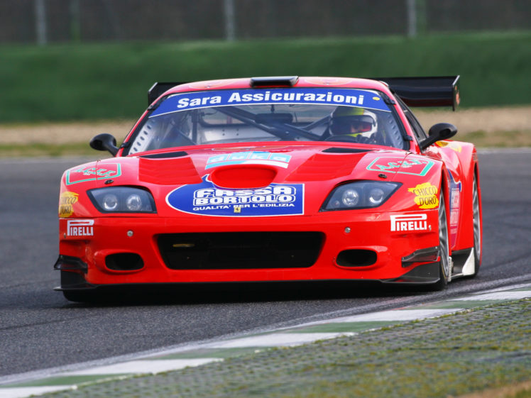 2005, Ferrari, 575, Gtc, Evoluzione, Race, Racing, Supercar, Supercars HD Wallpaper Desktop Background