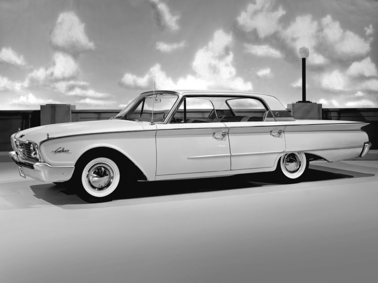 1960, Ford, Galaxie, Town, Victoria, V54, Classic, Luxury HD Wallpaper Desktop Background