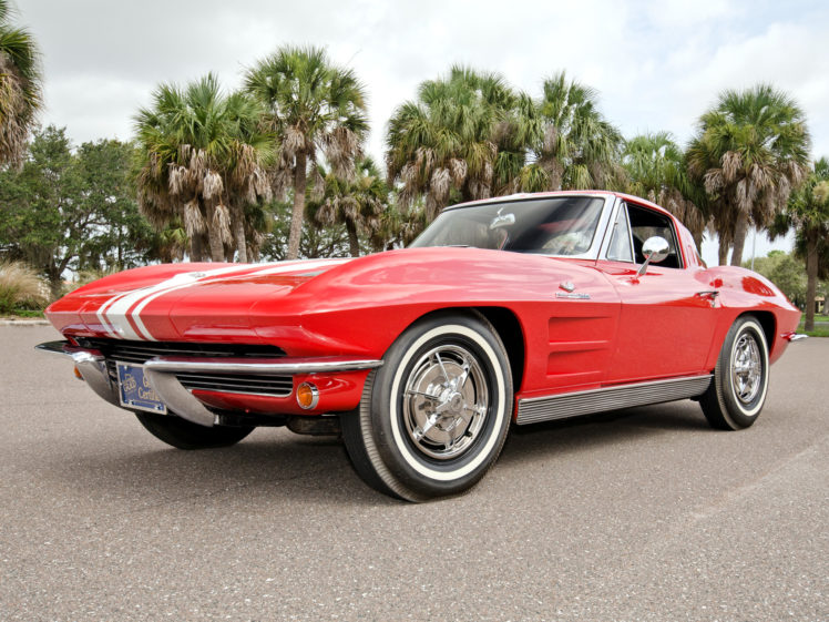 1963, Chevrolet, Corvette, Sting, Ray, Z06, C 2, Classic, Muscle, Supercar, Supercars HD Wallpaper Desktop Background