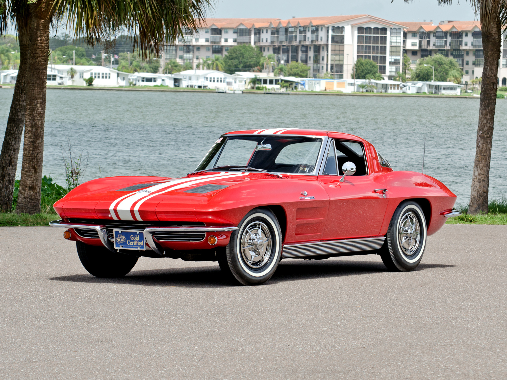 1963, Chevrolet, Corvette, Sting, Ray, Z06, C 2, Classic, Muscle, Supercar, Supercars Wallpaper