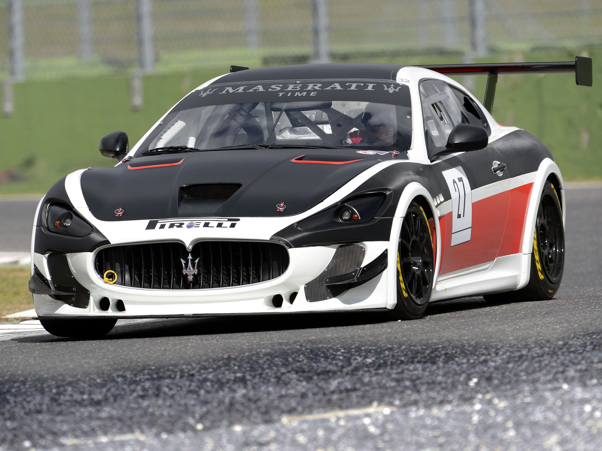 2012, Maserati, Granturismo, M c, Trofeo, Race, Racing Wallpaper