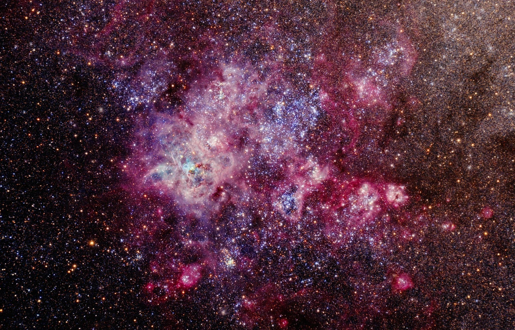 tarantula, Nebula, Space, Stars Wallpaper