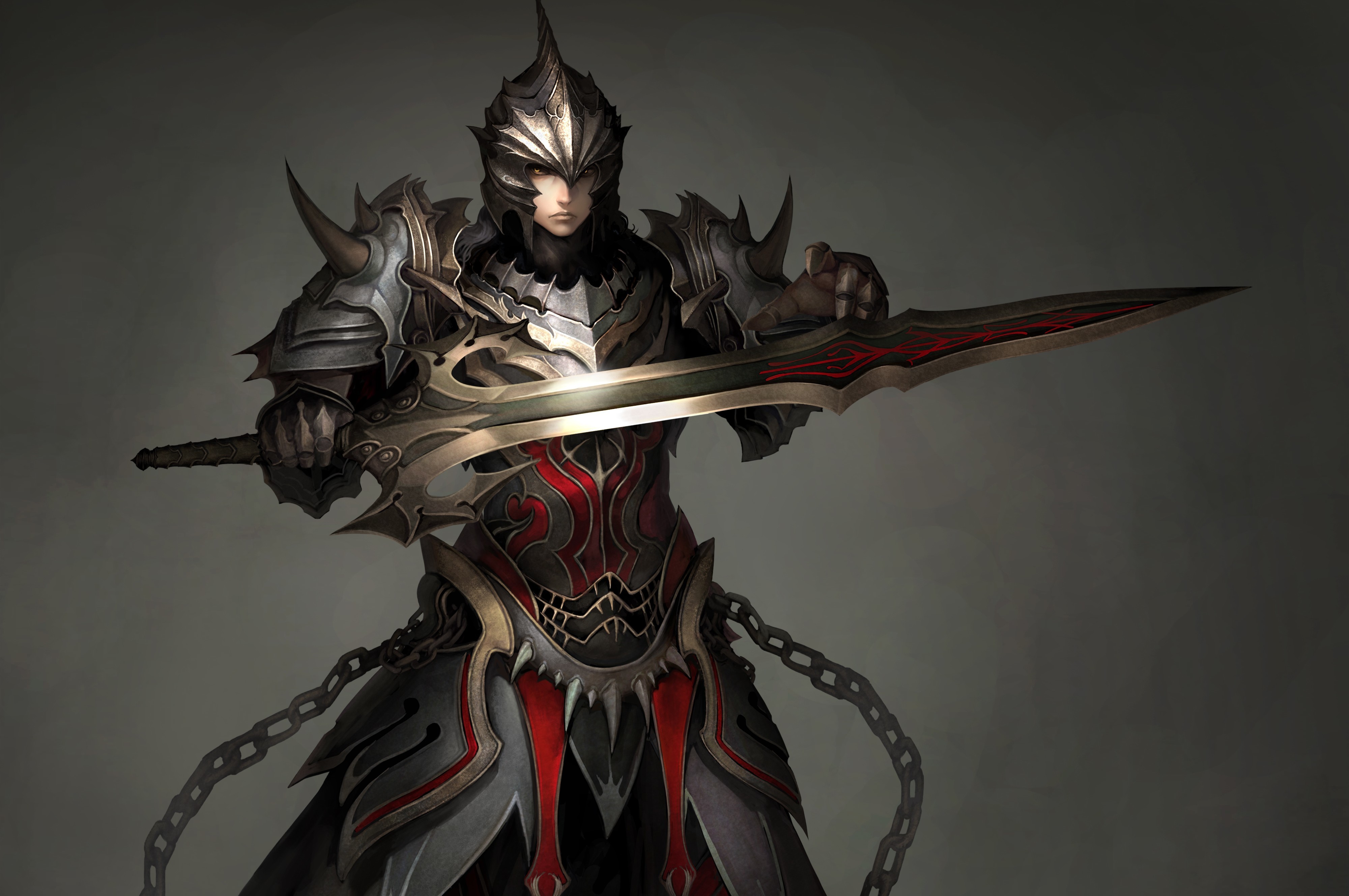 atlantica, Online, Warriors, Men, Armor, Swords, Helmet, Games, Fantasy, Warrior Wallpaper