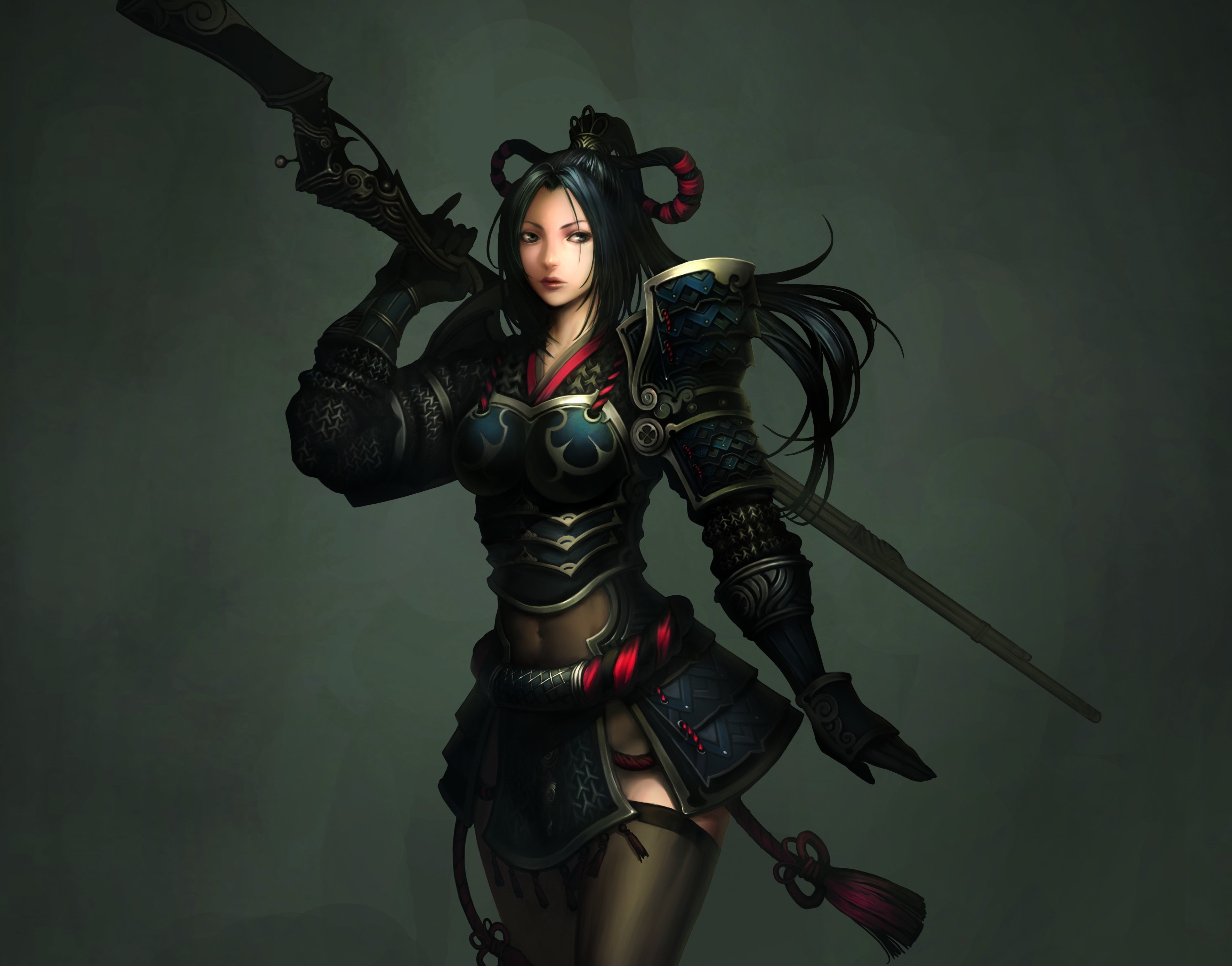 atlantica, Online, Warriors, Rifles, Armor, Games, Girls, Fantasy, Warrior Wallpaper
