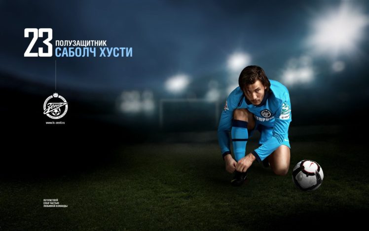 soccer, Fc, Zenit, Szabolcs, Huszti HD Wallpaper Desktop Background
