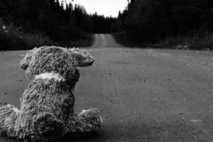 sad, Roads, Stuffed, Animals, Monochrome, Teddy, Bears