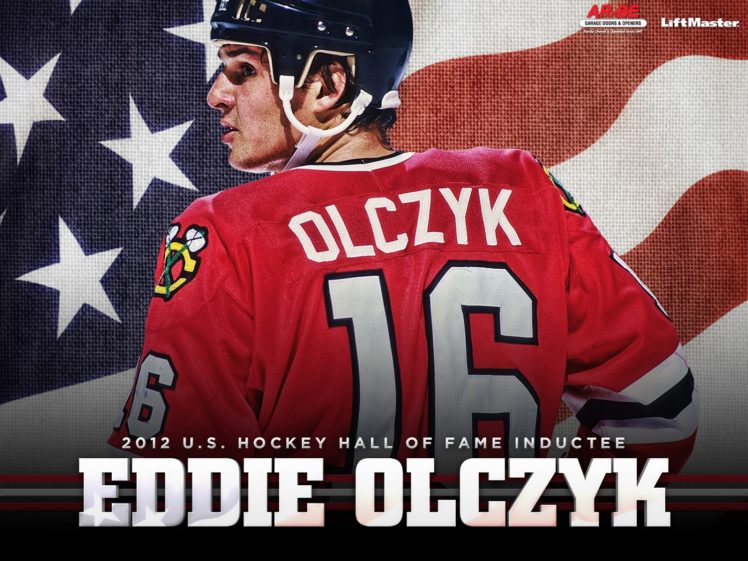 hockey, Eddie, Olczyk, Chicago, Blackhawks HD Wallpaper Desktop Background
