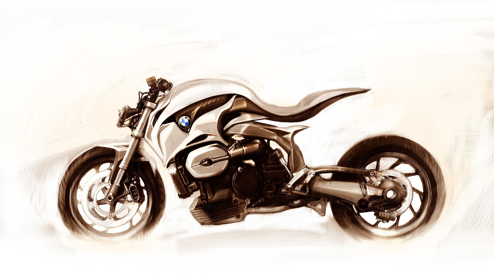 bmw, Drawing, Motorbike, Concet, Superbike Wallpaper