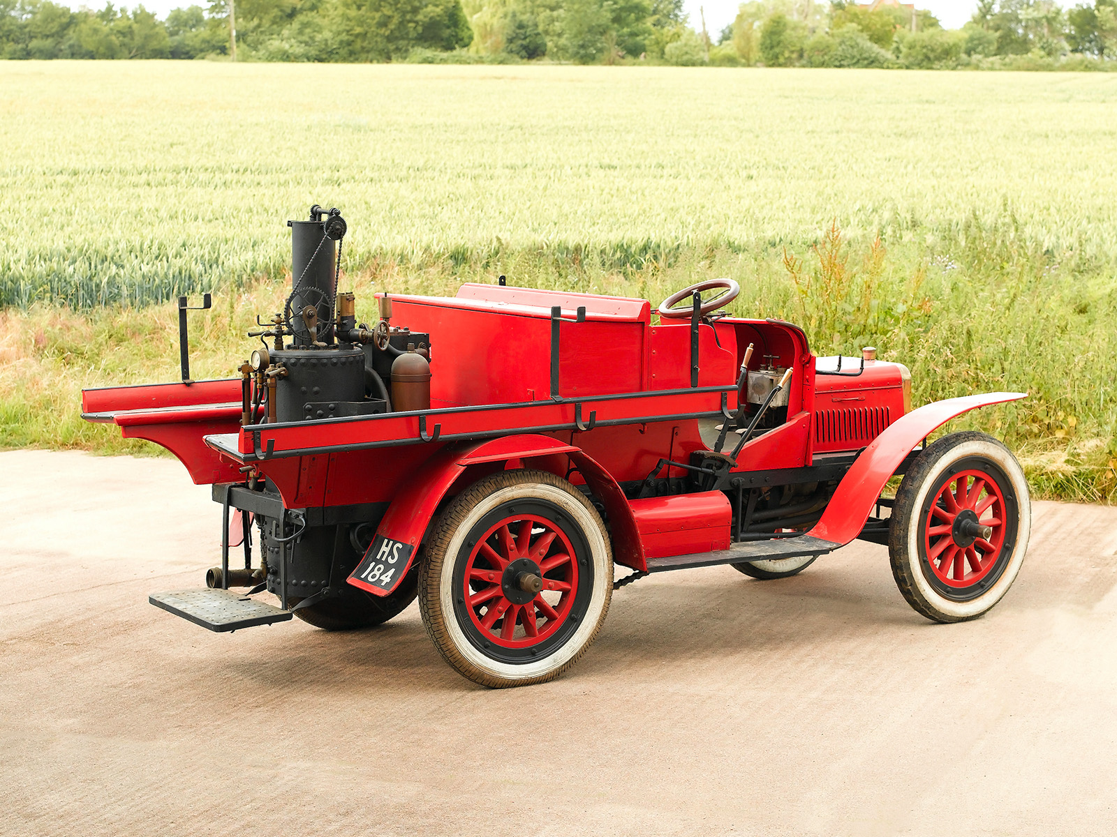 1906, Albion, 16 hp, Estate, Fire, Engine, Retro, Emergency, Truck, Firetruck Wallpaper