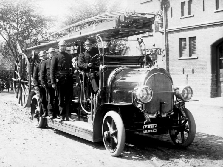 1911, Scania vabis, Firetruck, Emergency, Truck, Retro HD Wallpaper Desktop Background