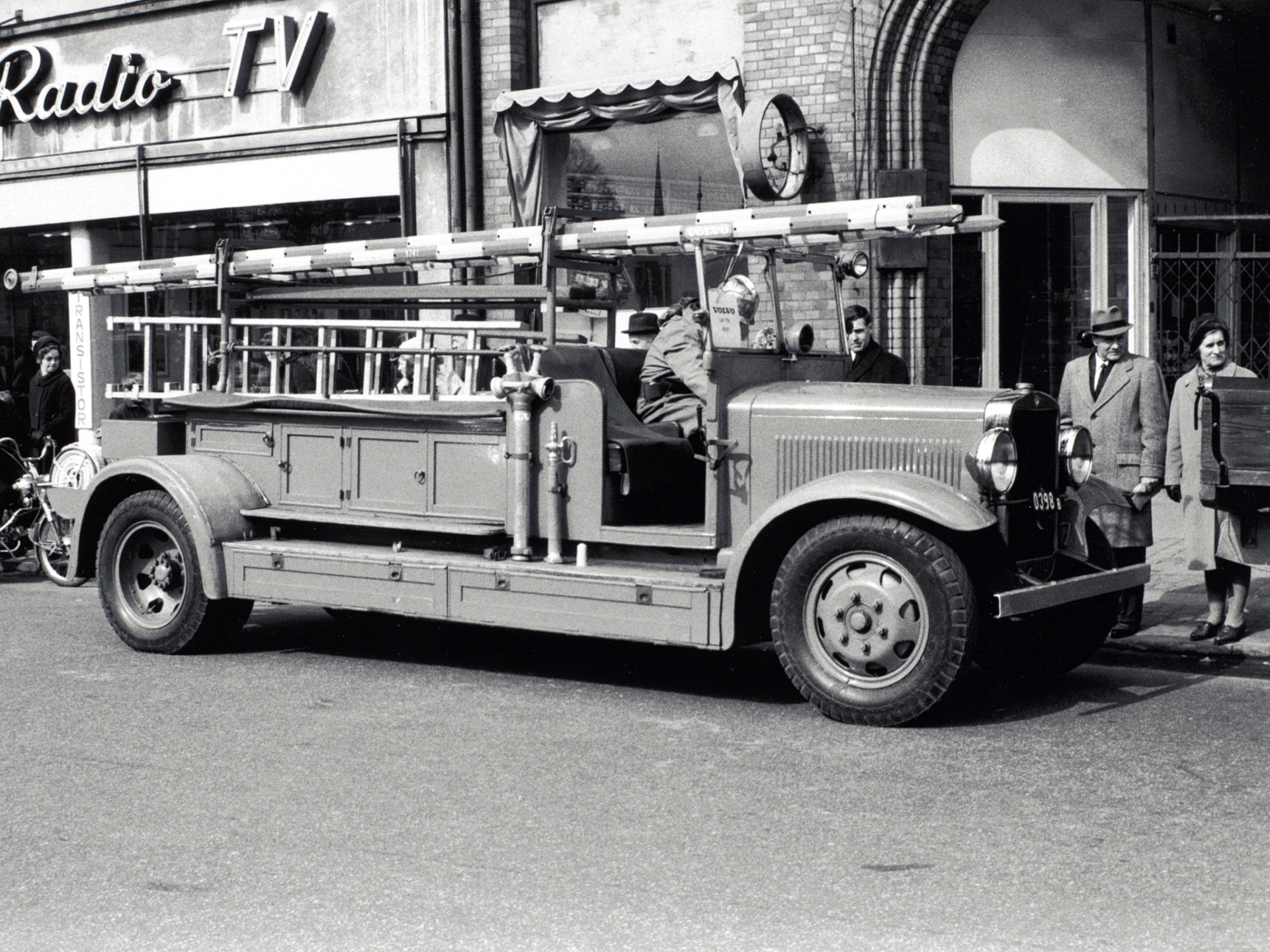 1931, Volvo, Lv68 70, Firetruck, Retro Wallpaper