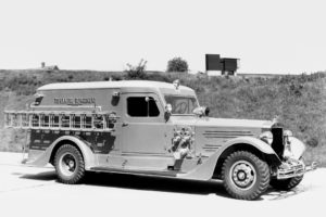1935, American, Lafrance, Senior, 412, Rw pwt, Firetruck, Retro