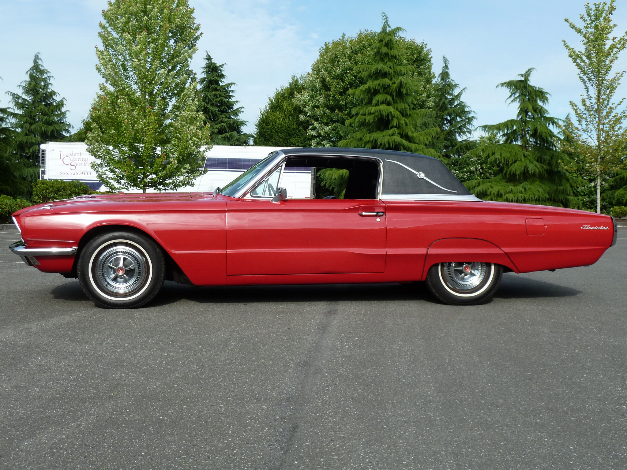 1966, Ford, Thunderbird, Town, Landau, Coupe, 63d, Luxury, Classic Wallpaper