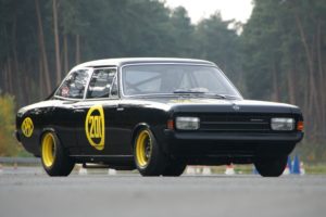 1968, Opel, Rekord, Schwarze, Witwe, Race, Racing, Classic