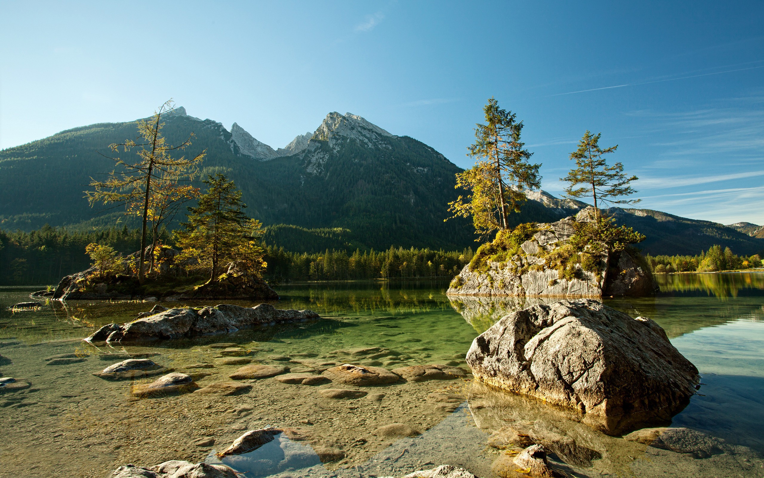landscapes, Reflections Wallpaper