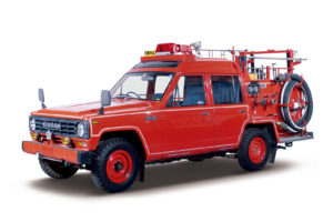 1980, Nissan, Safari, Firetruck, Fg160