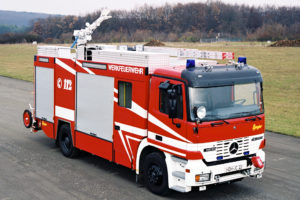 1997, Mercedes, Benz, Actros, 1835, Feuerwehr, Ziegler, Mp1, Firetruck