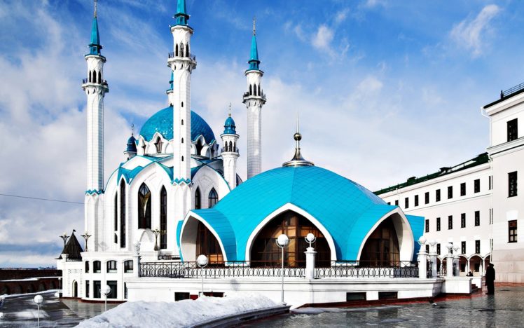 architecture, Russia, Mosque HD Wallpaper Desktop Background