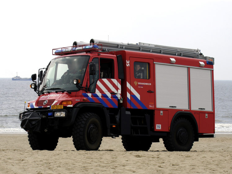 2000, Mercedes, Benz, Unimog, U500, Feuerwehr, 4×4, Firetruck HD Wallpaper Desktop Background