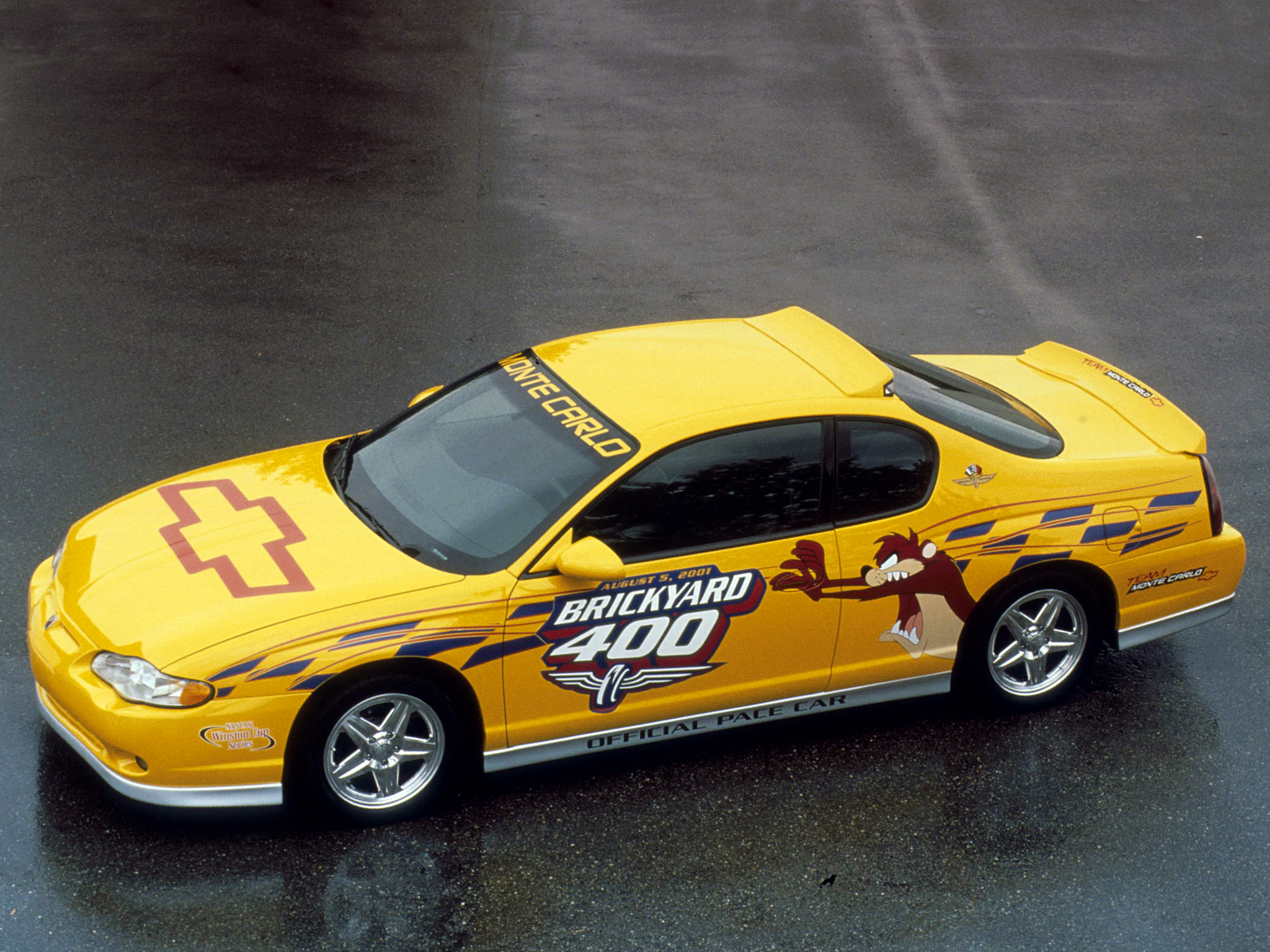 2001, Chevrolet, Monte, Carlo, Brickyard, 400, Pace, Nascar, Race, Racing Wallpaper